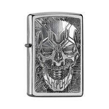 Zippo Benzin-Feuerzeug Trick Technik Totenkopf (Skull), unbefüllt