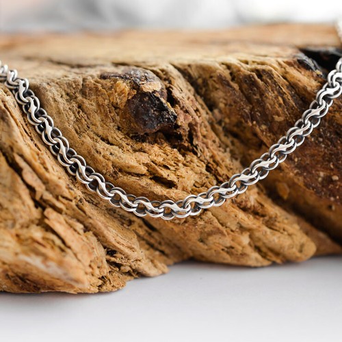 Halskette panzerkette halsband - halskette,