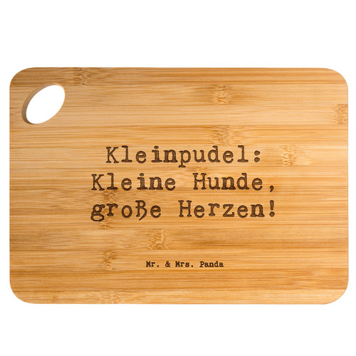 Schneidbrett spruch kleinpudel - schneidbrett,