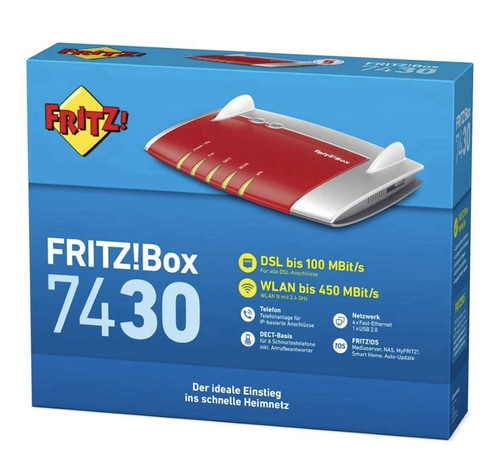 Fritz box 7430 - fritz!, dsl