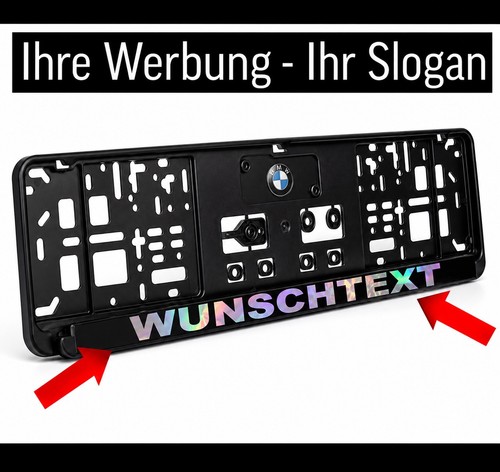 Wunschtext auto aufkleber - 2x,