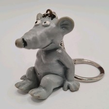 Uli Stein DIMO Maus / Ratte Schlüsselanhänger Figur 1985 – Gerd Koch RAR