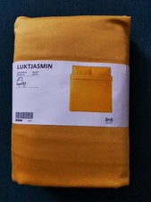 IKEA 20541101 LUKTJASMIN Bettwäsche GELB 2x 50x80cm Kopfkissen 220x240cm Bezug