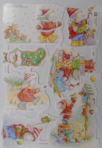 Glanzbilder weihnachten teddy - weihnachten,