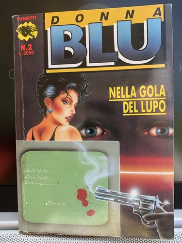 Donna blu italienischer - donna, 2