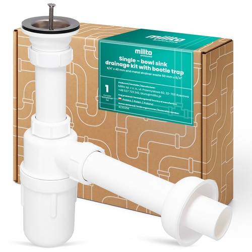 Siphon für einbeckenspüle - für,