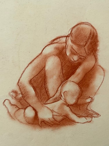 Kreide zeichnung papier - kreide,