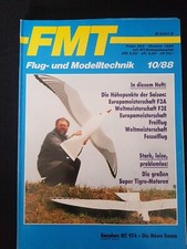 FMT: Flug- und Modelltechnik, 10/88, mit Bauplan MT 974 Möwe Emma (unbenutzt)