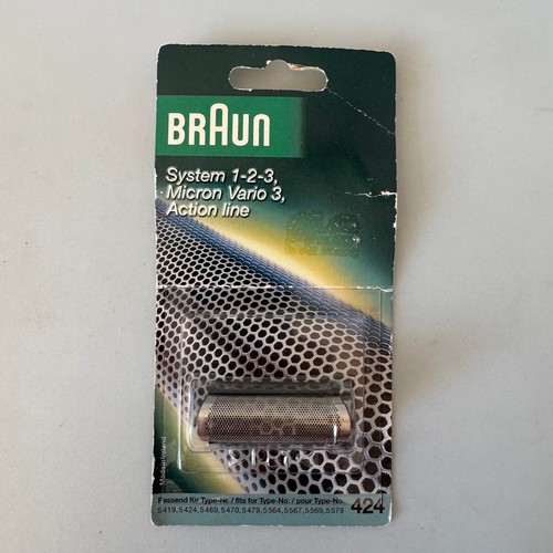 Braun 424 foliensystem - braun, 1-2-3
