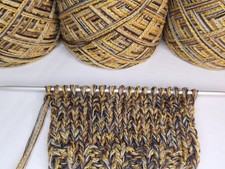 800g Nougat-Vanille GARNPAKET Strickwolle Designergarn Wollpaket Handstrickgarn