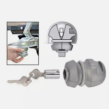 Anhängerdiebstahlsicherung  Schloss inkl 2 Schlüsseln für Anhänger Wohnwagen