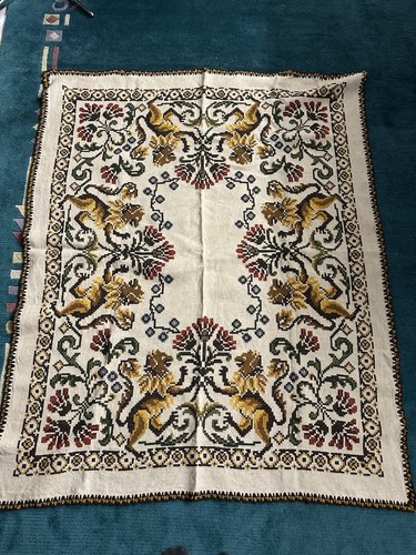 Tischdecke vintage 1950er - vintage,
