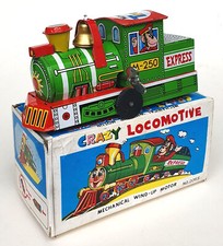 Crazy Locomotive Blech Lok