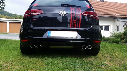 Sportauspuff heckdiffusor r - +,