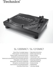 Technics Plattenspieler Model