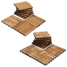 Holzfliesen Bodenplatten