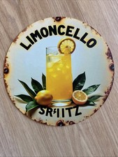 Metallschild im Vintage-Stil