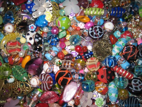 Glasperlen mix bunte - kg,
