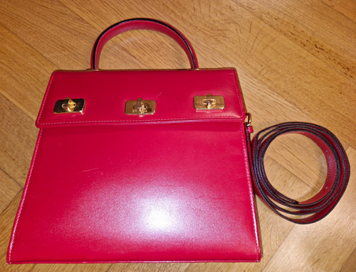 Escada damen handtasche leder - escada,
