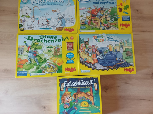 Haba spiele top - haba, zustand