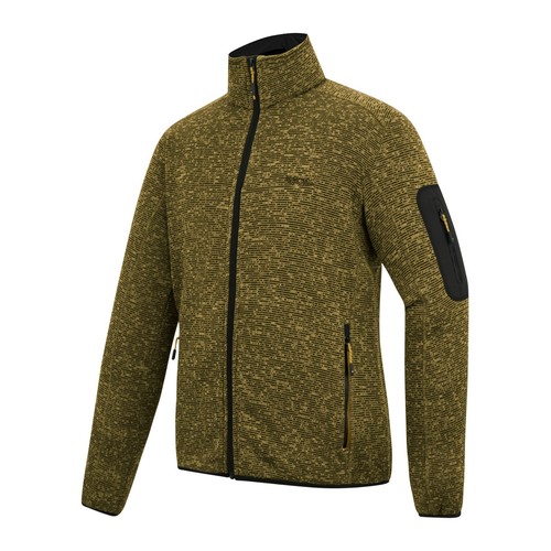 Herren strickfleece fleece - strickfleece,