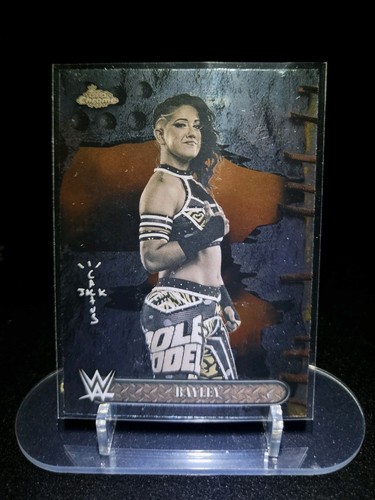 Bayley topps chrome cactus - bayley,