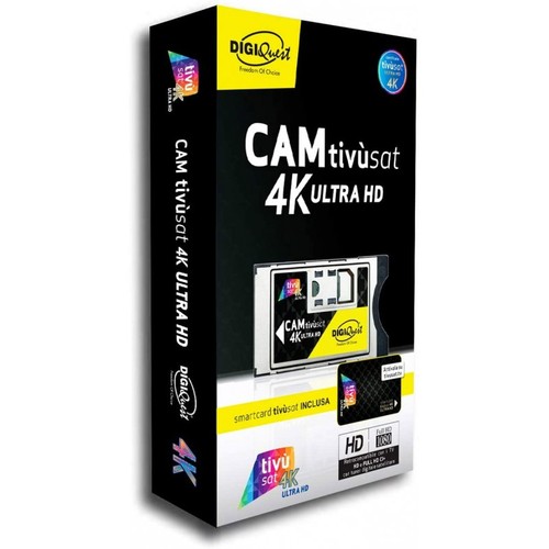 Digiquest cam tivusat ultra - cam, 4k