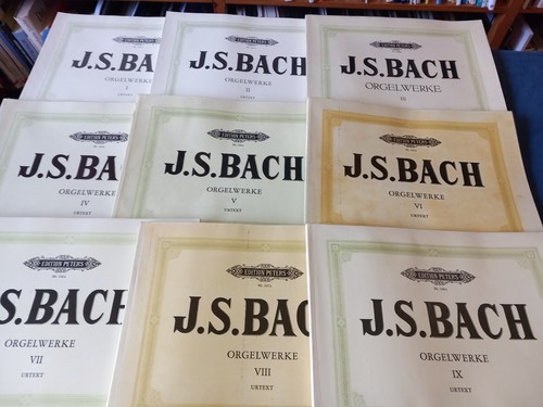Bach orgelwerke band - orgelwerke,,