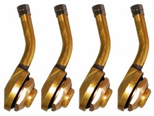 4x Felgenventile Metall