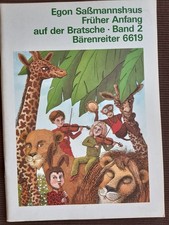 Noten, Früher Anfang auf der Bratsche Band 2 von Egon Saßmannshaus