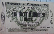Notgeldschein 1923