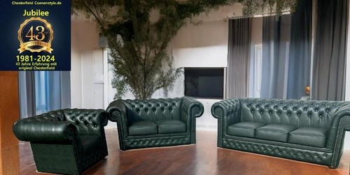 Chesterfield liverpool leder - chesterfield,