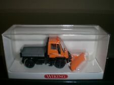 Wiking Mercedes-Benz Unimog U 400 mit Schneepflug Kommunaldienst 646 03 35
