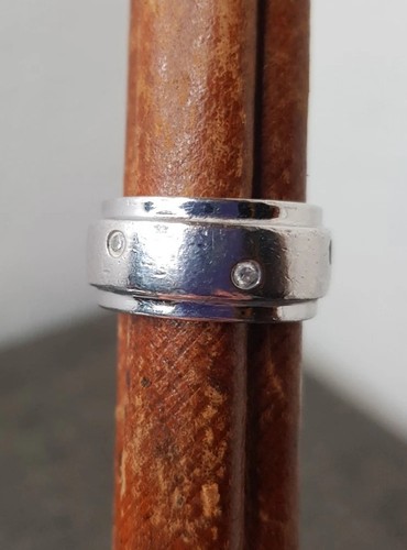 Massiver silberring 925 - silberring, mit