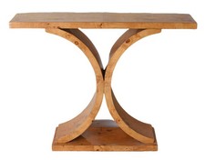 Art Deco Konsole Konsolentisch Intarsien Wandtisch Wurzelholz Tischkonsole