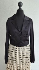 Zara Croptop Schwarz S