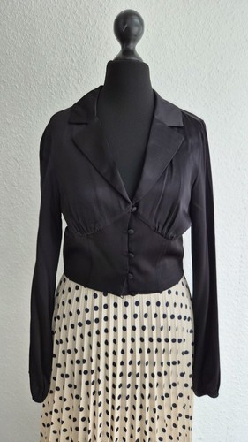 Zara croptop schwarz - zara,