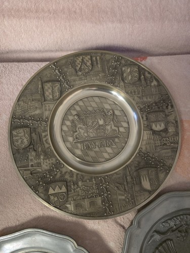 Zinnteller wandteller - zinnteller,