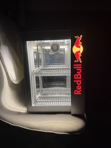 Red bull mini fridge baby - fridge,