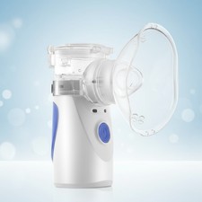 Tragbarer Dampfinhalator für Erwachsene und Kinder mit USB-Kabel und 2 Masken DE