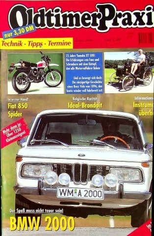 Oldtimer praxis 2000 - praxis, 05/2000