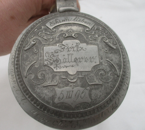 Antiker glas reservisten - reservisten, krug