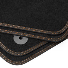 Doppelziernaht Fußmatten