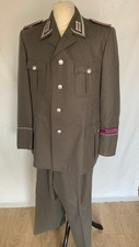 UNIFORM UNTEROFFIZIER ZIVILVERTEIDIGUNG  MIT KRAGENLITZE UND ÄRMELBAND GRÖSSE 56