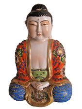 alte Porzellan Buddha Figur