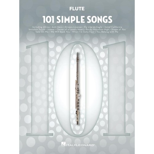 Hal leonard 101 simple songs - 101,
