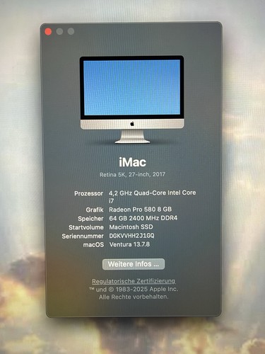 Apple imac zoll 2018 gb - 2018, 64