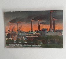 AK Duisburg Hütte Phönix, Hochofen Anl., Kunstverlag Gerngross, Alter ?