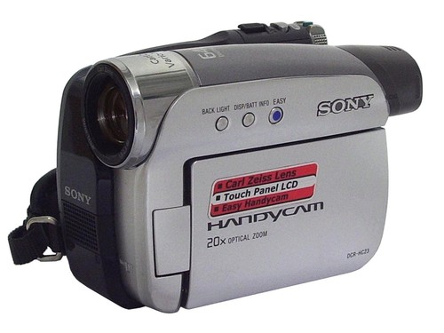 Sony handycam dcr hc23e minidv - handycam, dcr-hc23e