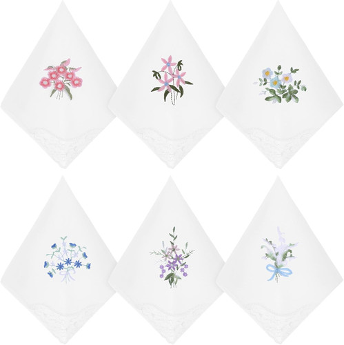 Set stofftaschentücher damen - set,